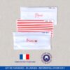 Le Pack Masque "Bisous et Merci rouge"