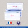 Le Pack Masque "Bisous et Merci bleu"
