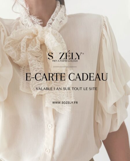 e-carte cadeau Sozély