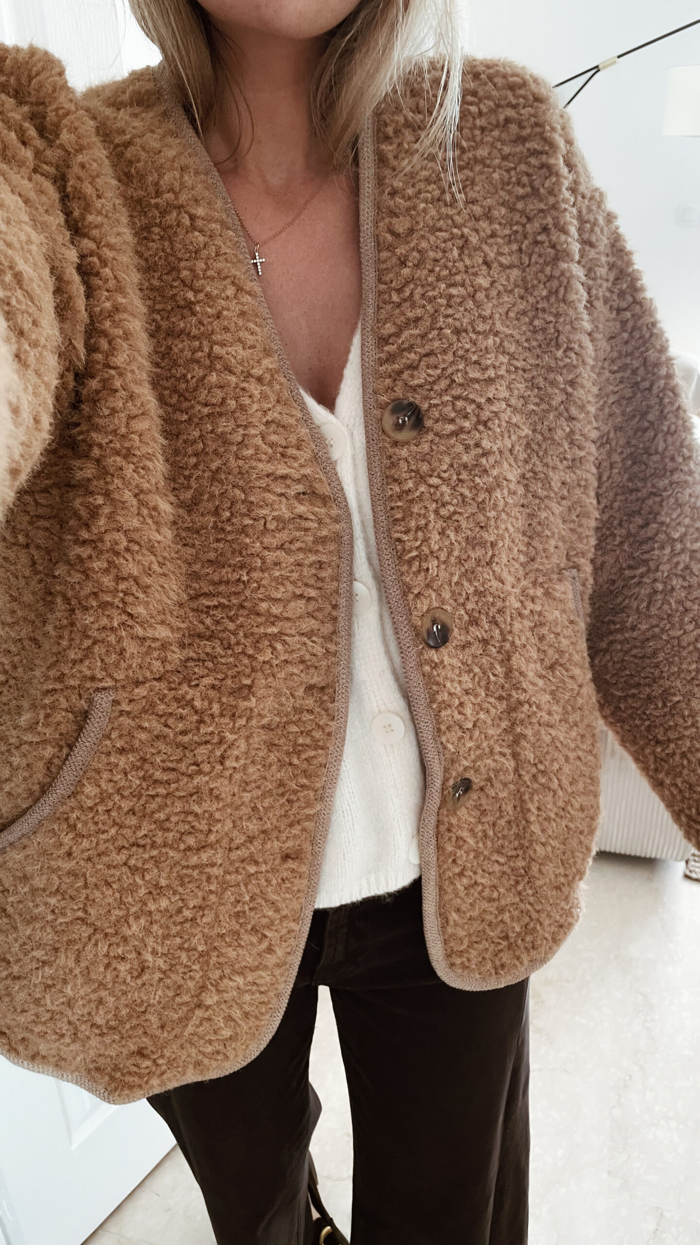 Veste Moumoute Camel Love