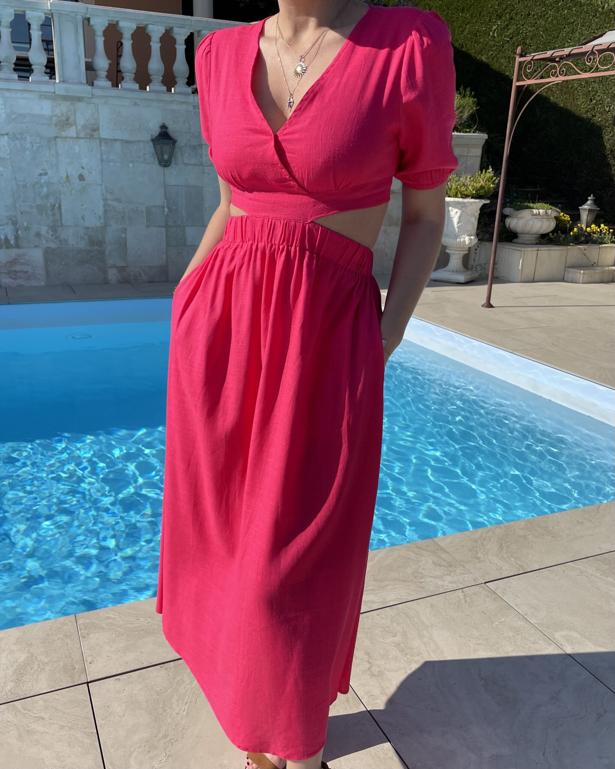 Robe Fuchsia Elyse