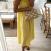 Robe Vichy Jaune Suzanne