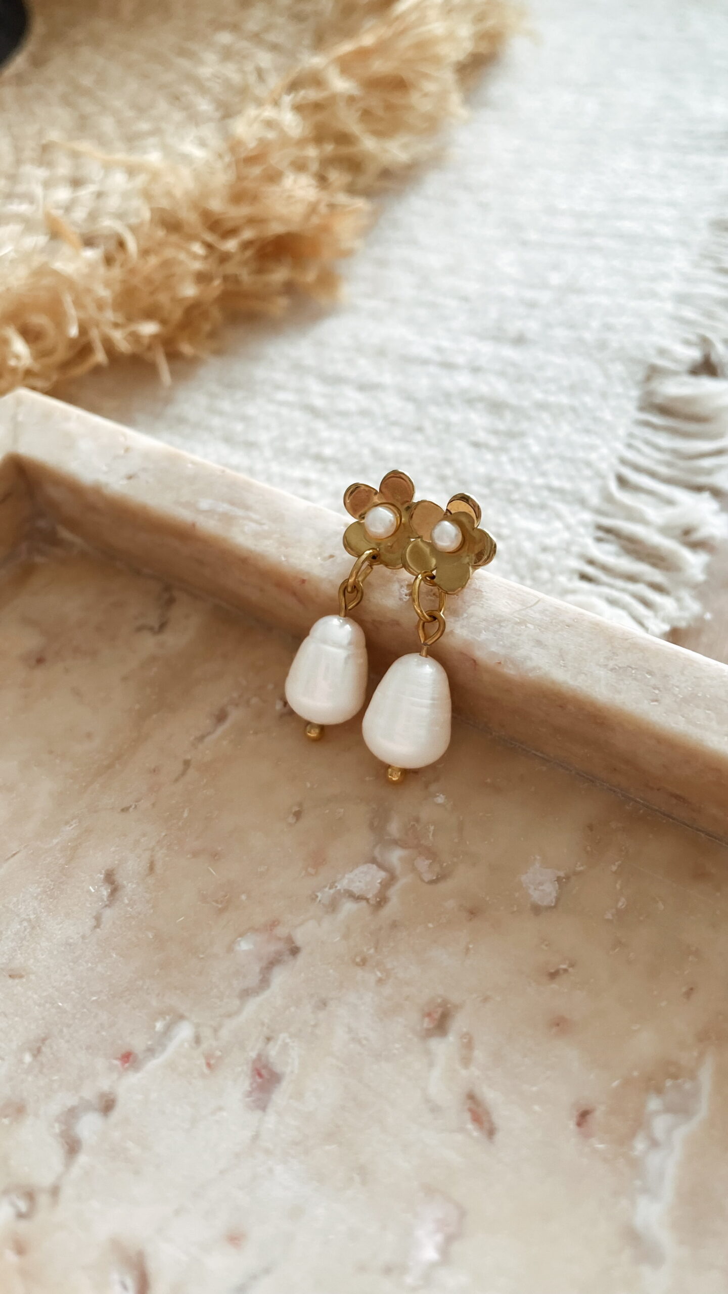 Boucles d’Oreilles Petites Fleurs