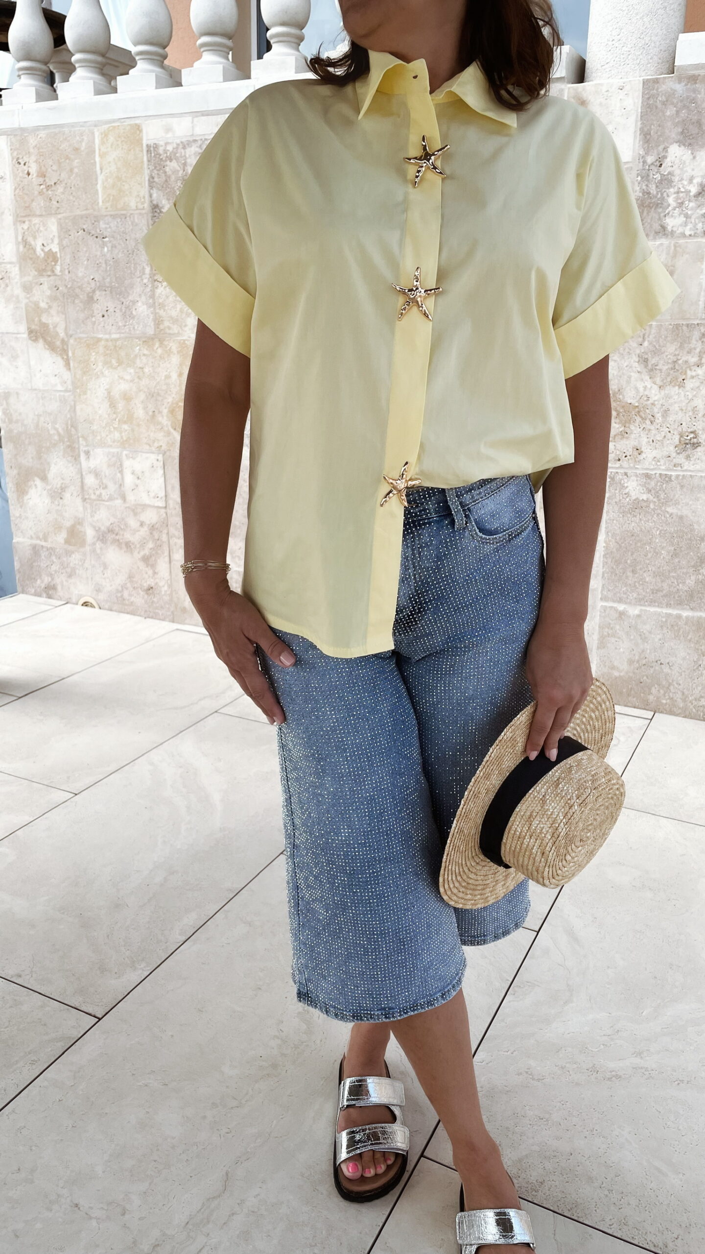Chemise Jaune Luna
