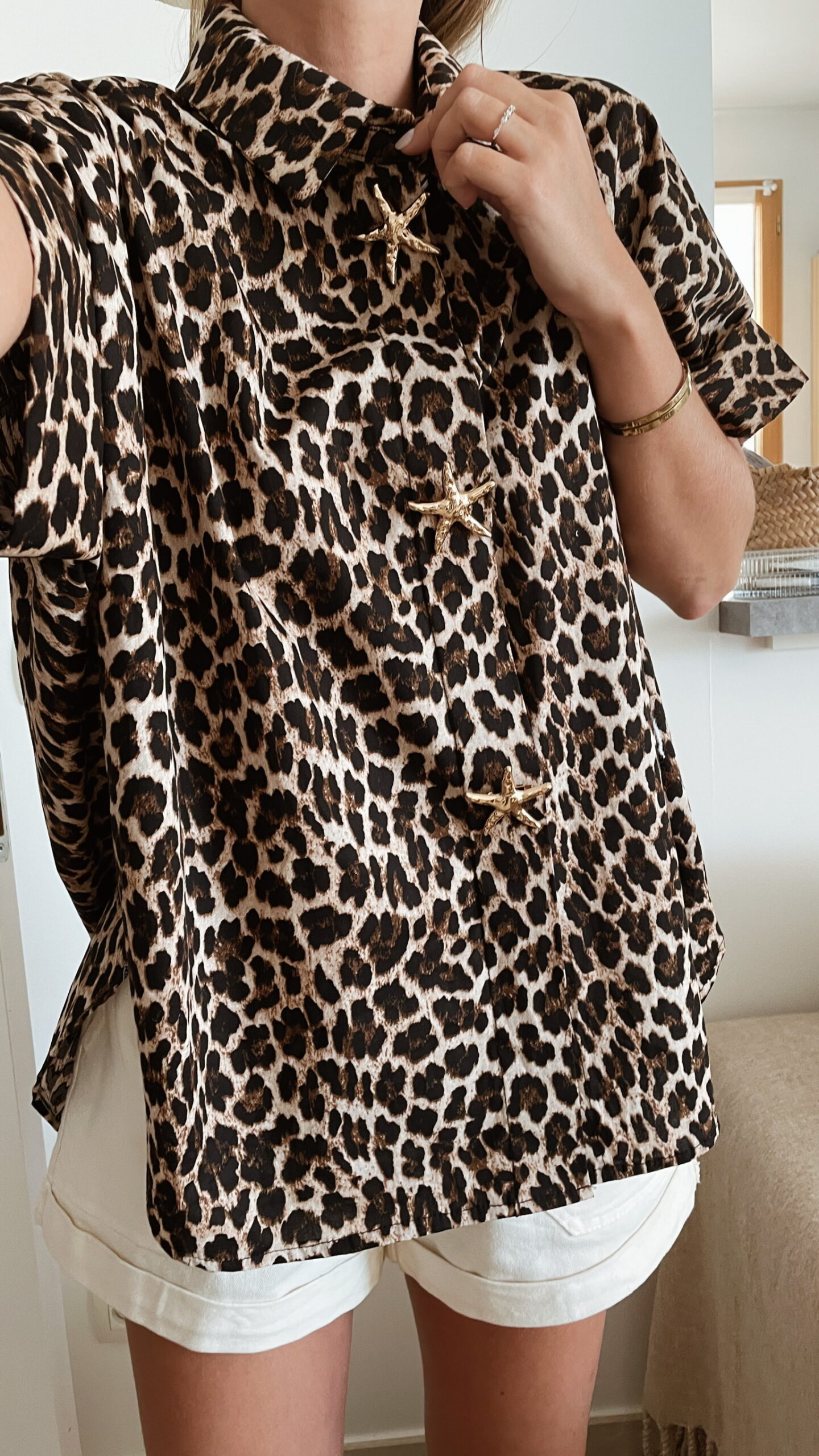 Blouse Etoile Léopard