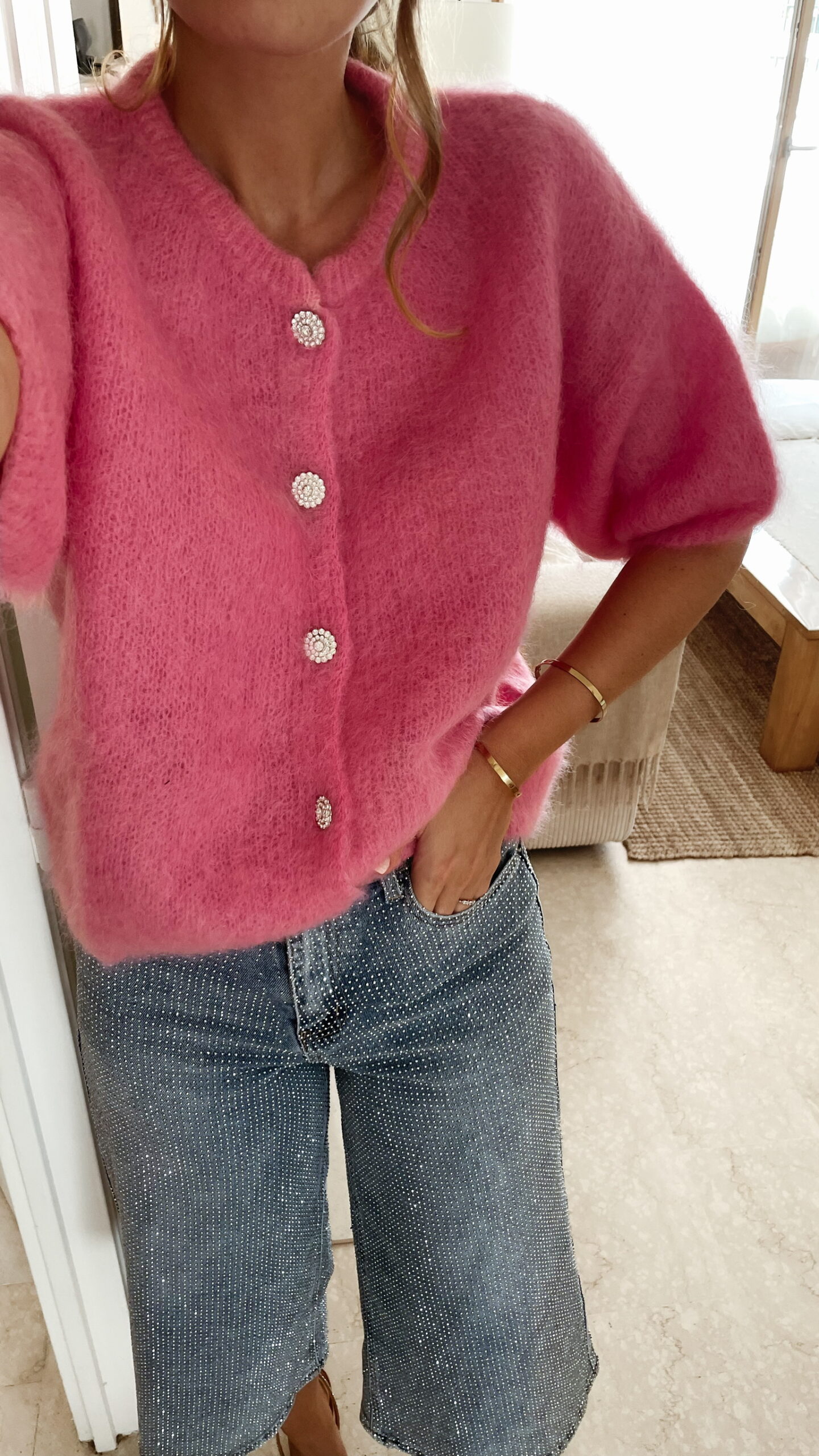 Gilet Rose Gaspard