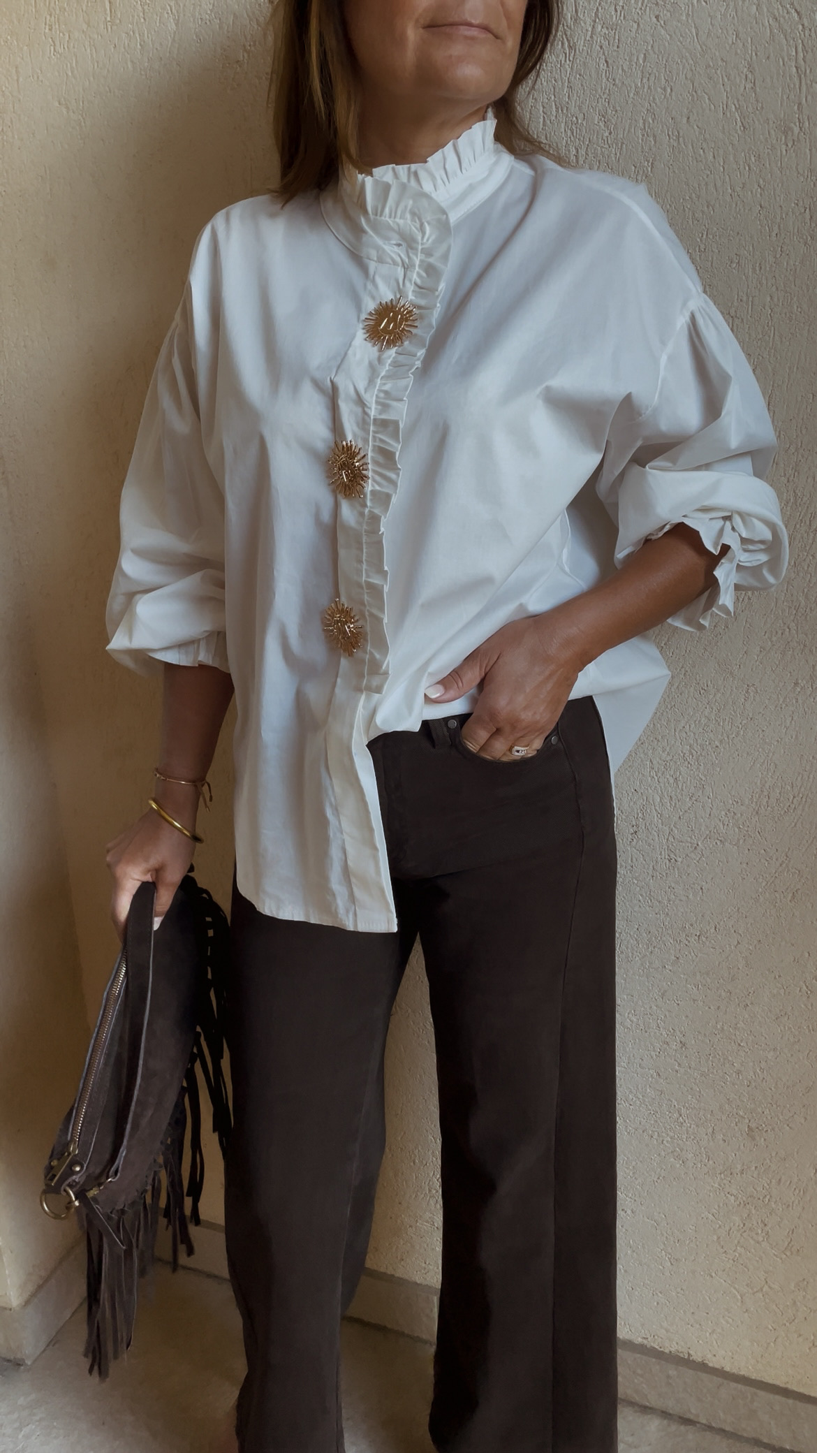 Alternative view of Chemise Ecru Vanessa