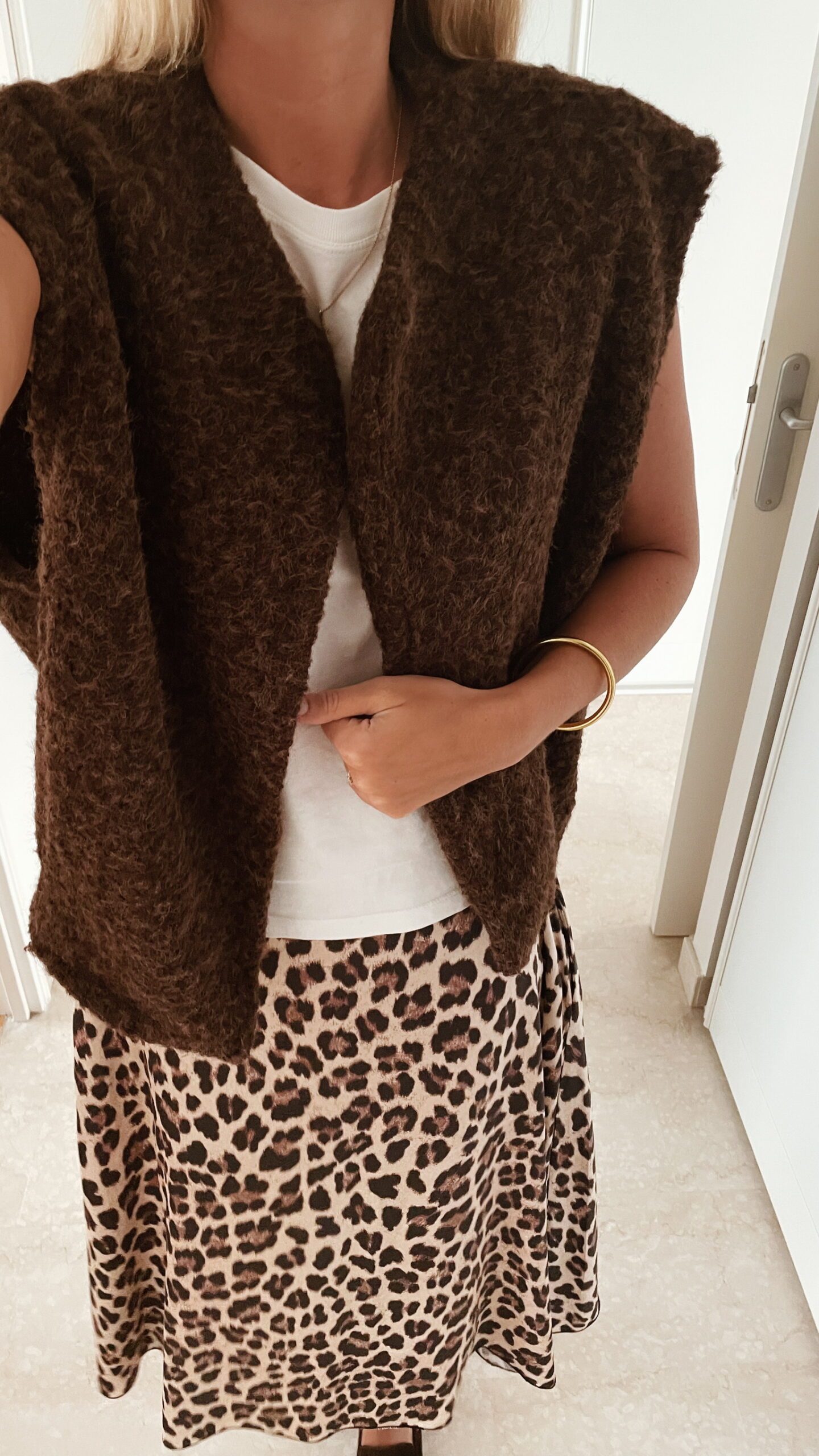 Gilet Marron Nestor