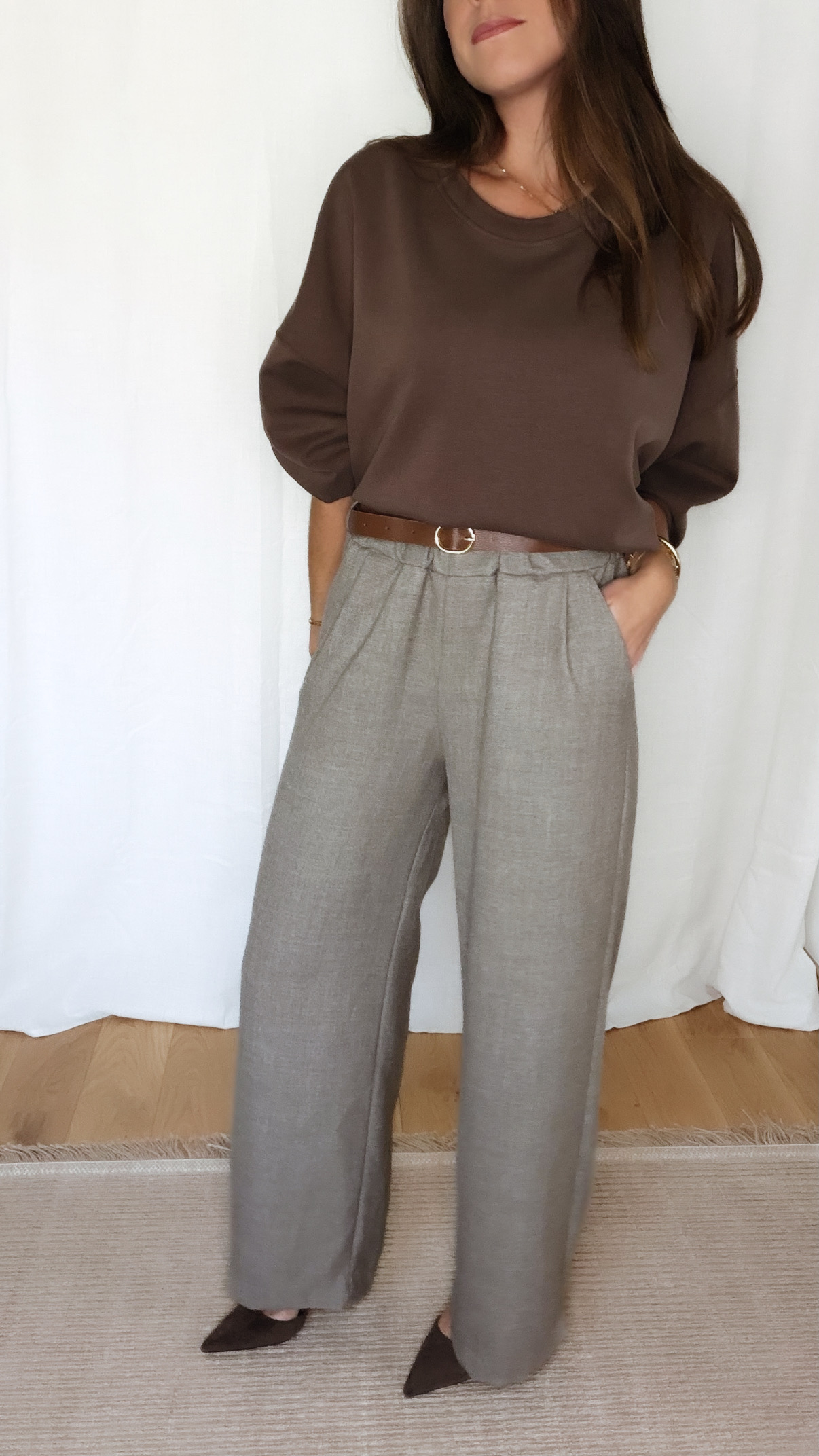 Alternative view of Sweat Dolce Vita Marron